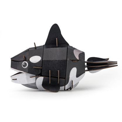 3D Construction Puzzle - Orca