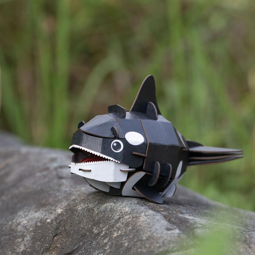 3D Construction Puzzle - Orca