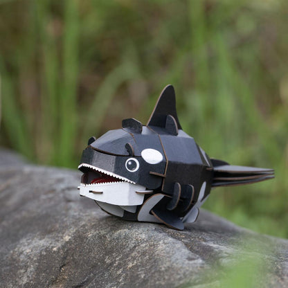 3D Construction Puzzle - Orca