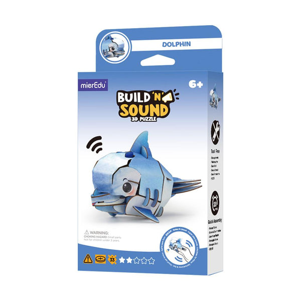 3D Construction Puzzle - Dolphin