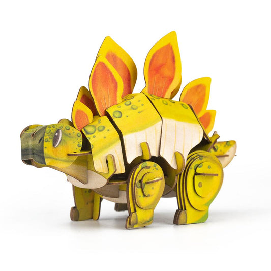 3D Puzzle Construction - Stegosaurus