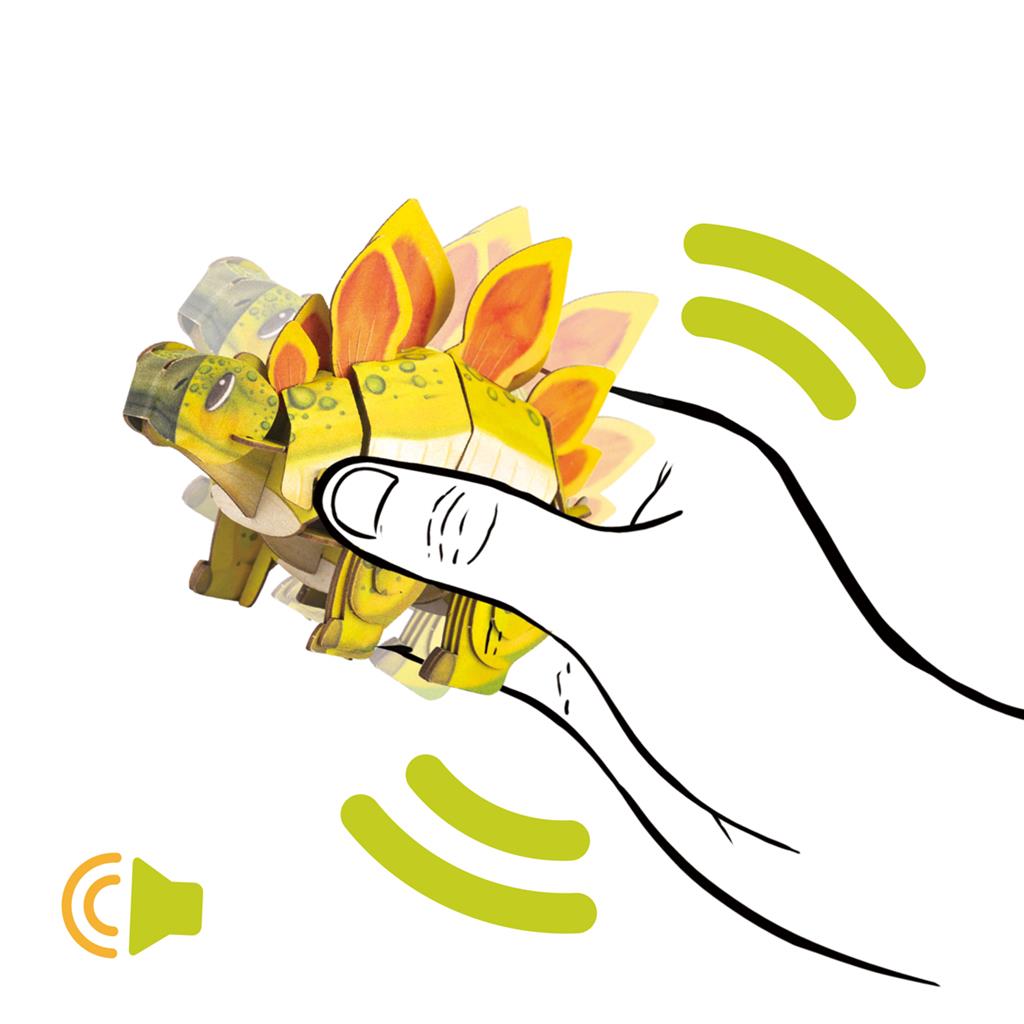 Puzzle 3D Construction - Stégosaure