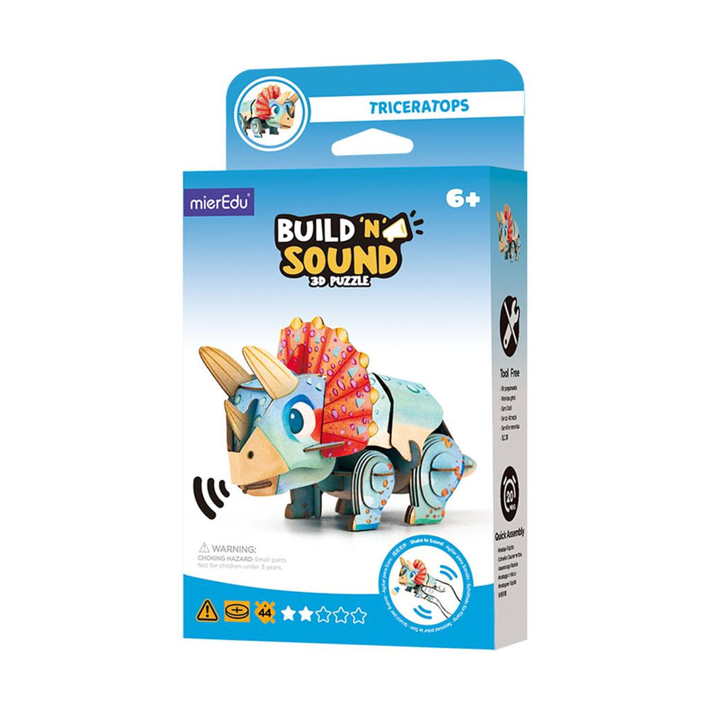 3D-puzzelconstructie - Triceratops