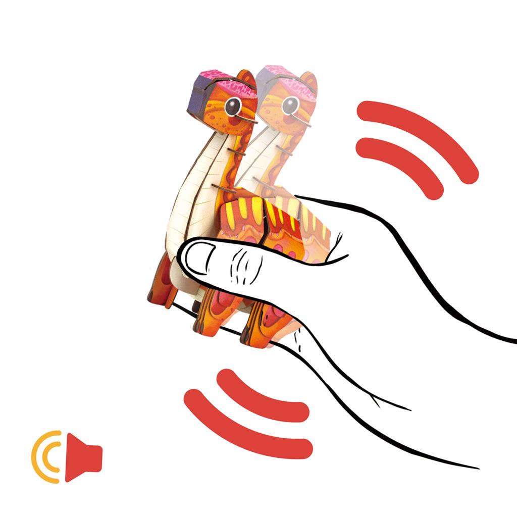 Puzzle 3D Construction - Brachiosaure