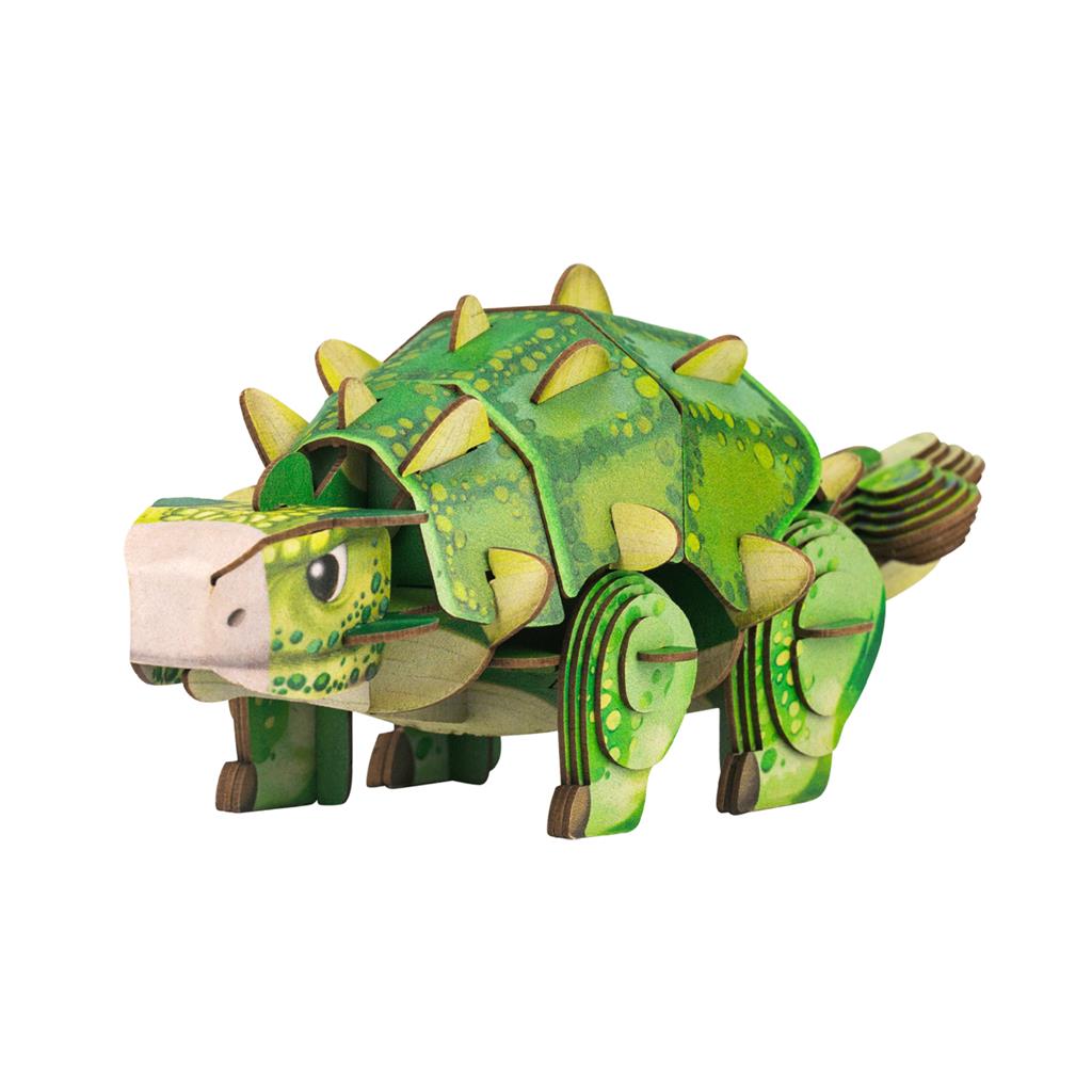 3D Puzzle Construction - Ankylosaurus