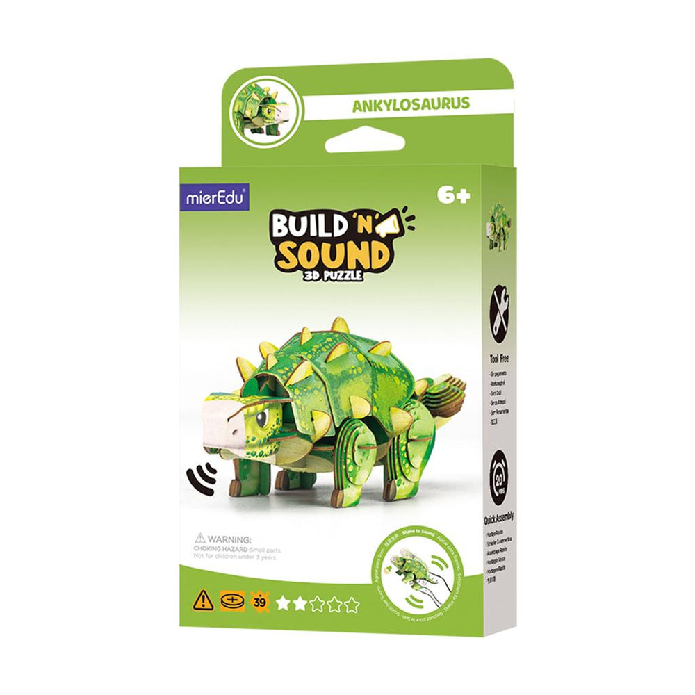 3D-puzzelconstructie - Ankylosaurus