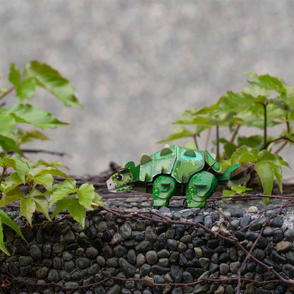 3D Puzzle Construction - Ankylosaurus