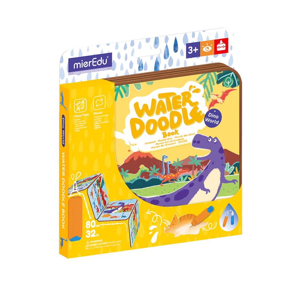 Magisch waterschilderen - De wereld van de dinosaurussen