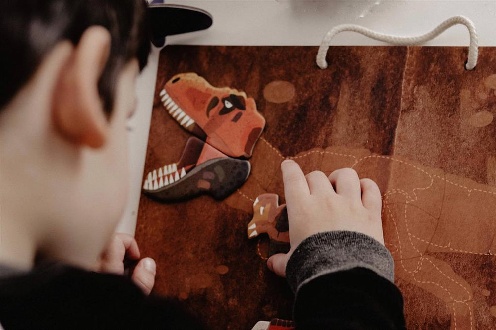 Magnetisch speelbord - Dinosaurus