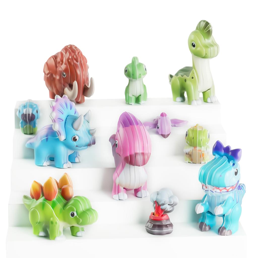 Autocollant 3D - Dinosaure