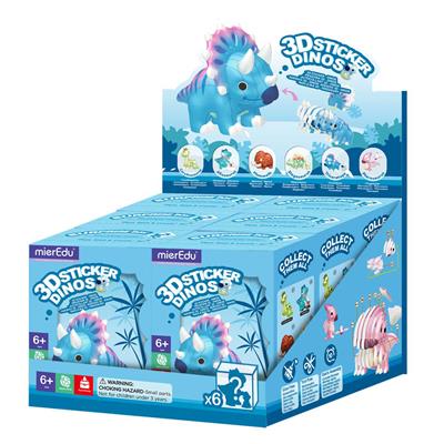 Autocollant 3D - Dinosaure