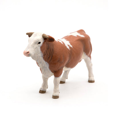 Figurine Taureau simmental