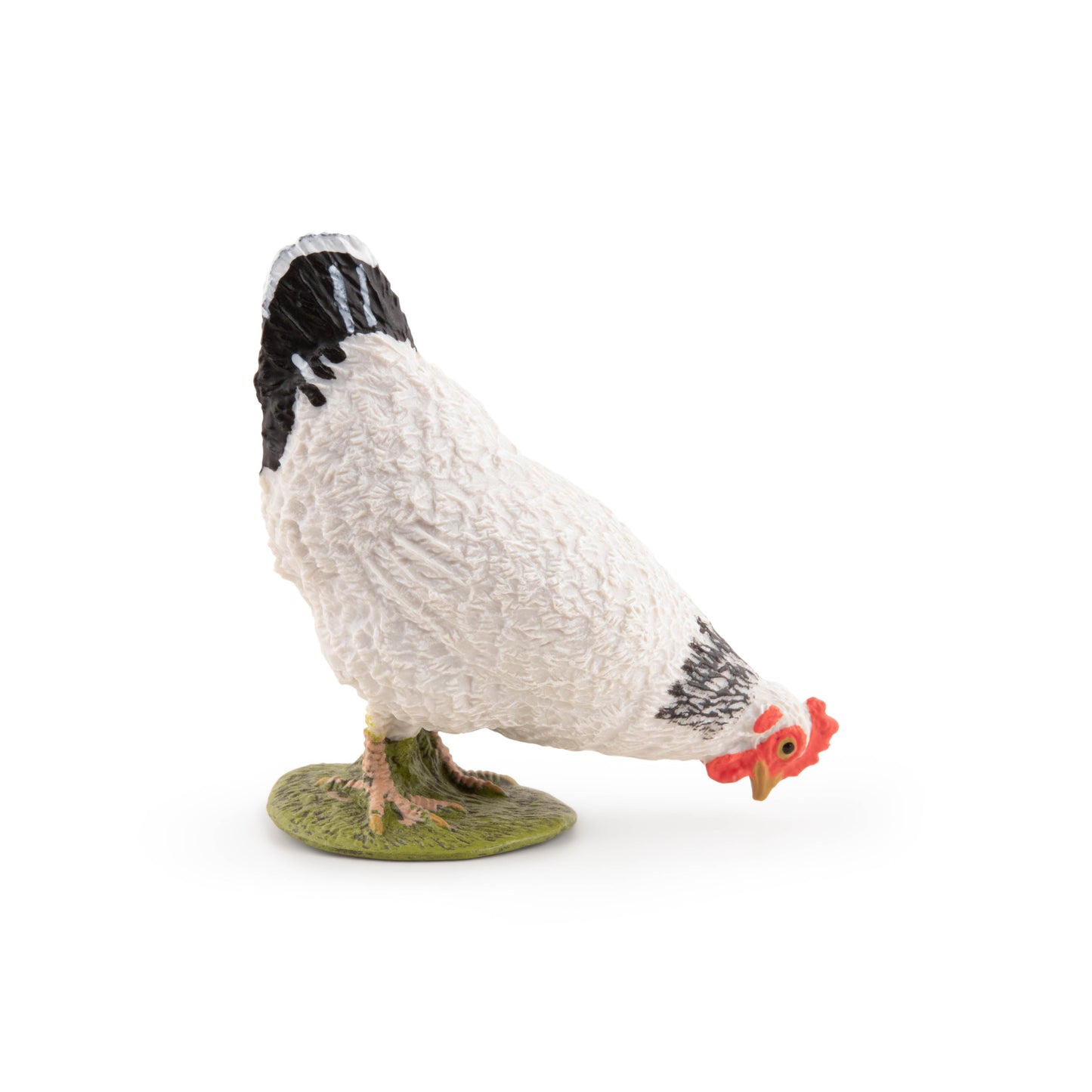 White Hen Pecker Figurine