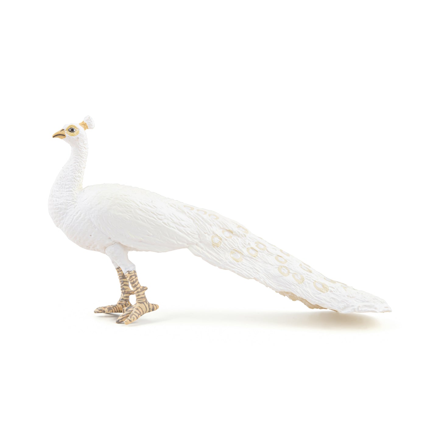 White Peacock Figurine