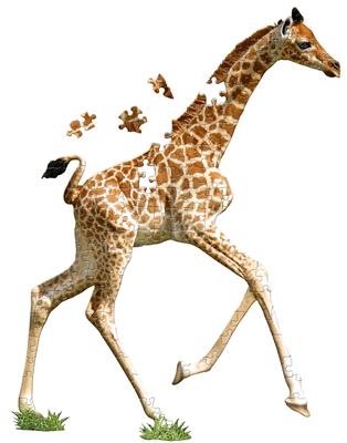 I Am Lil' Puzzle - Giraffe