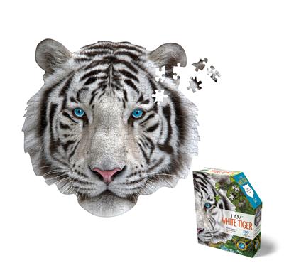 I Am Mini Puzzle - White Tiger