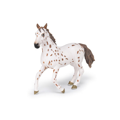Brown Appaloosa Mare Figurine