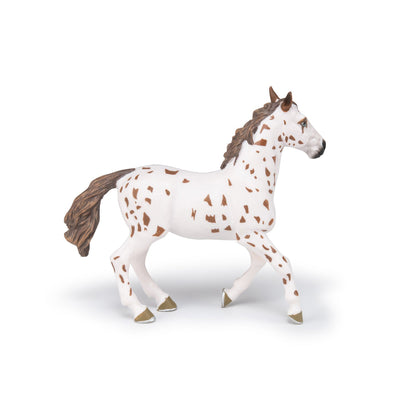 Brown Appaloosa Mare Figurine
