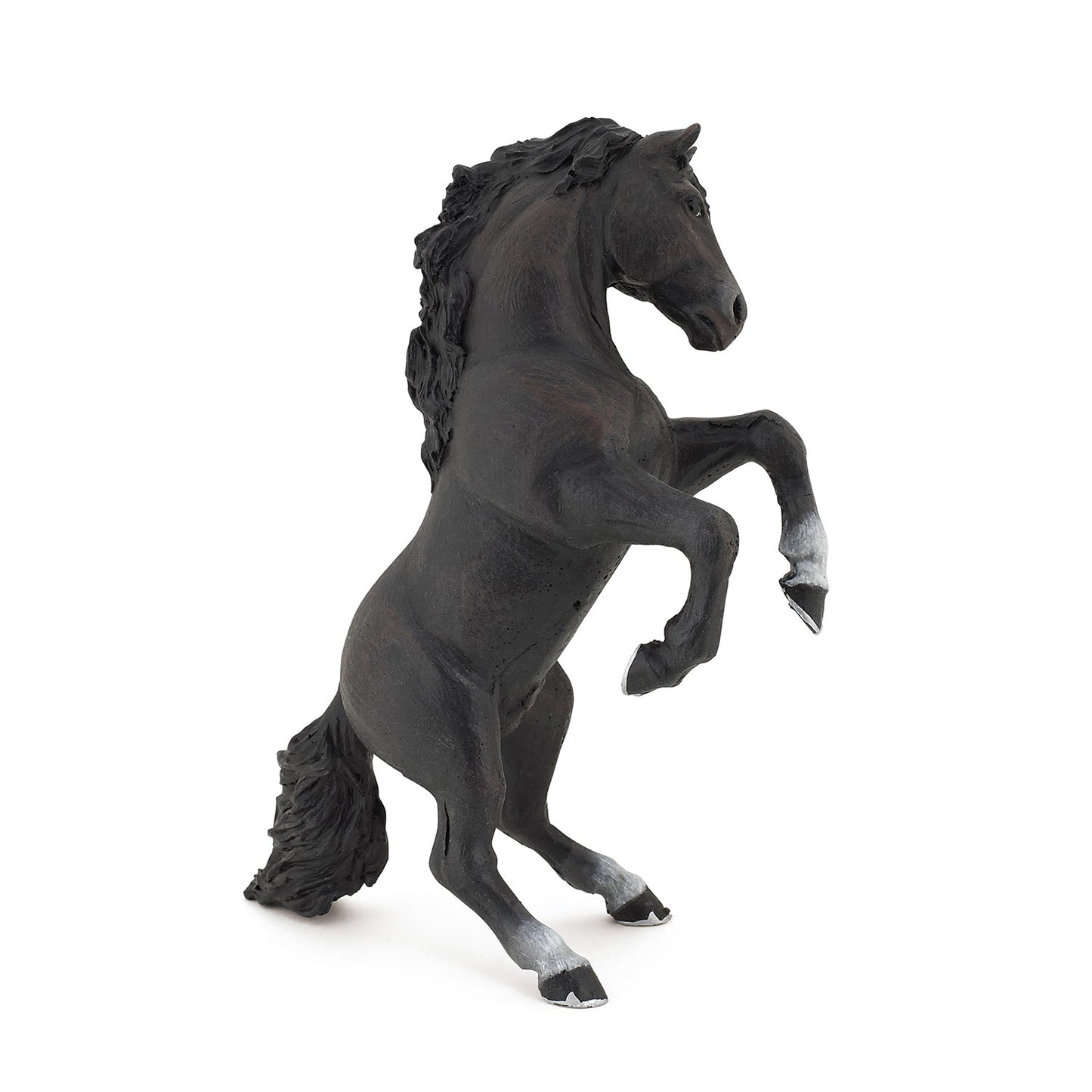 Black Prancing Horse Figurine