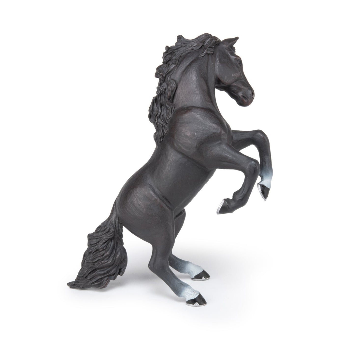 Black Prancing Horse Figurine