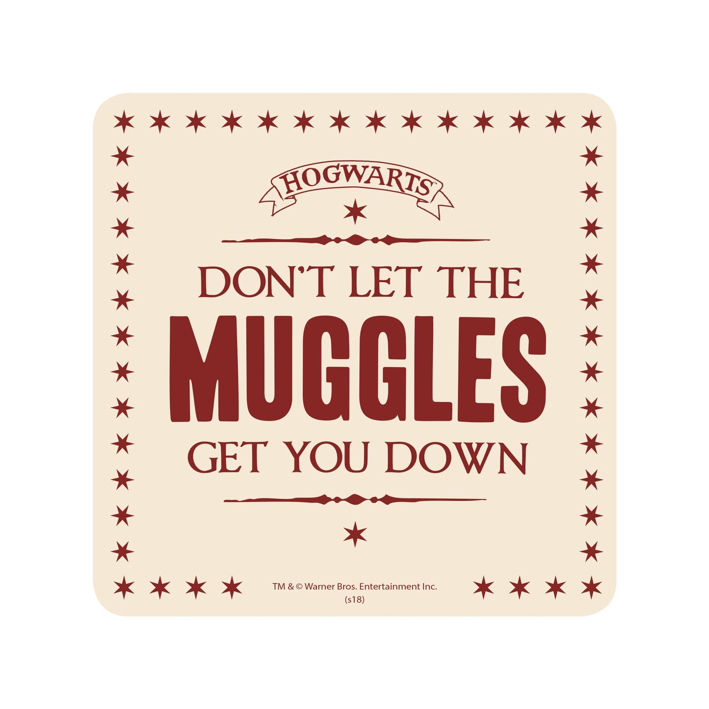 Harry Potter (Muggle) Simple Coaster