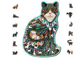 Puzzel - De met juwelen versierde kat