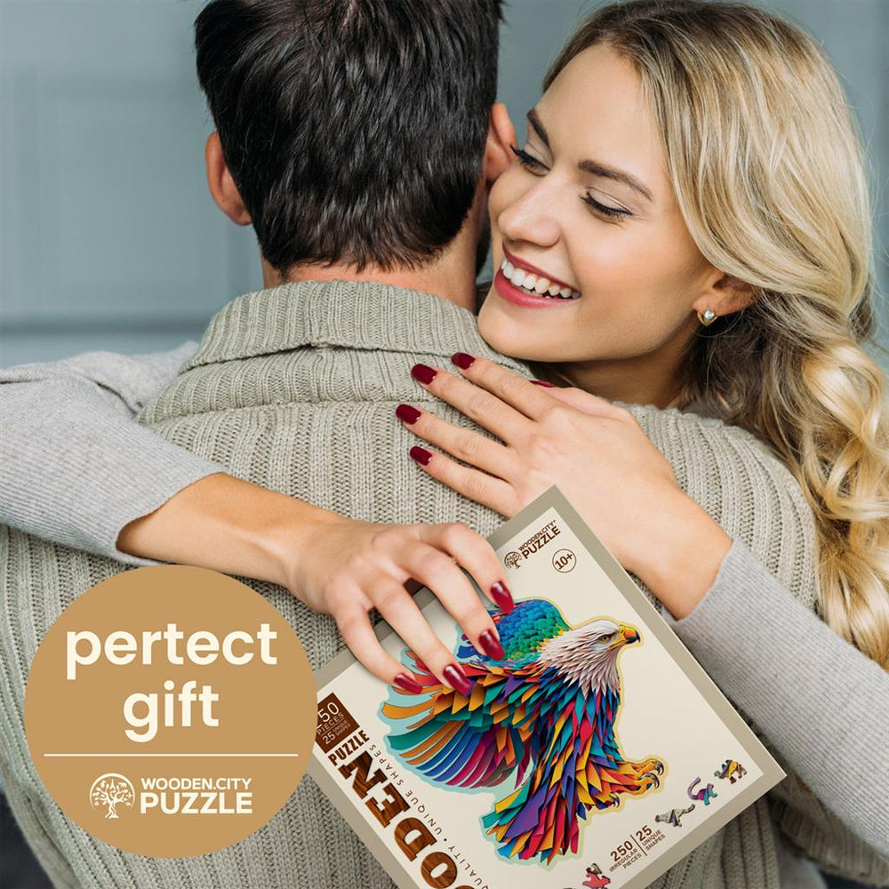 Puzzel met de stralende adelaar (250 stuks)