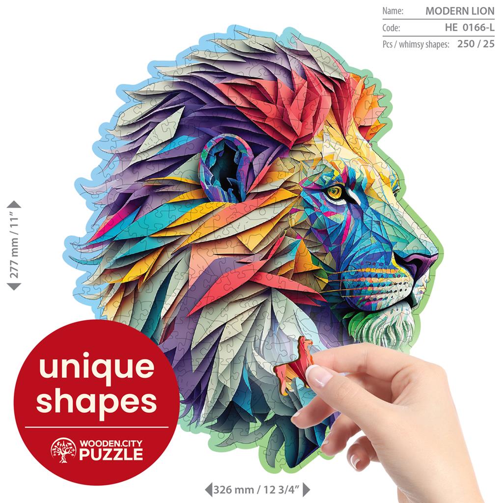 Modern Lion Puzzle