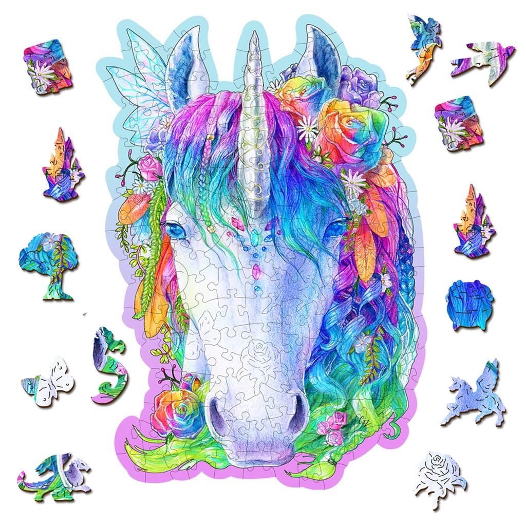 Elegant Unicorn Puzzle 150p