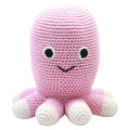 Peluche en Crochet - Pieuvre Rose Clair