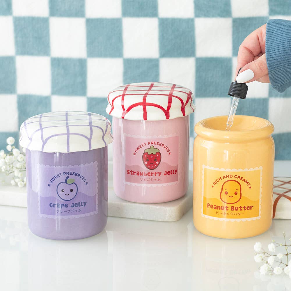 Brûleur d'huile et chauffe-cire Pot de beurre de cacahuète