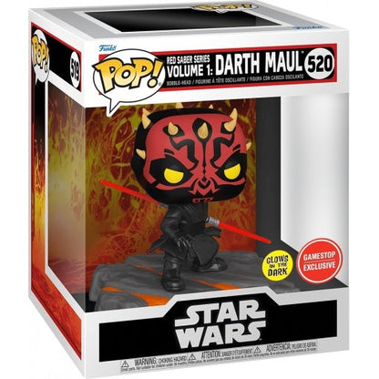 popop deluxe red saber series volume 1 darth maul 520