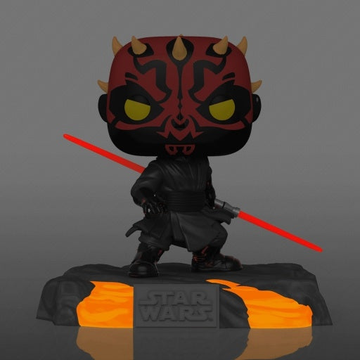 Pop! Deluxe Red Saber Series Series Volume 1 - Darth Maul (Glow) 