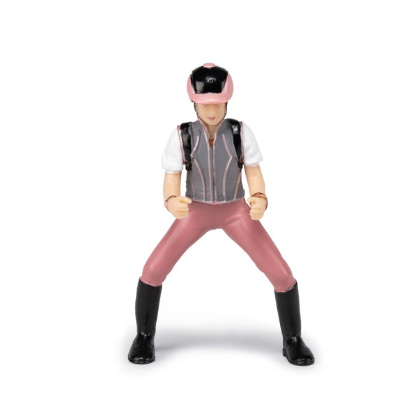 Figurine Jeune cavalière fashion Papo - cheval