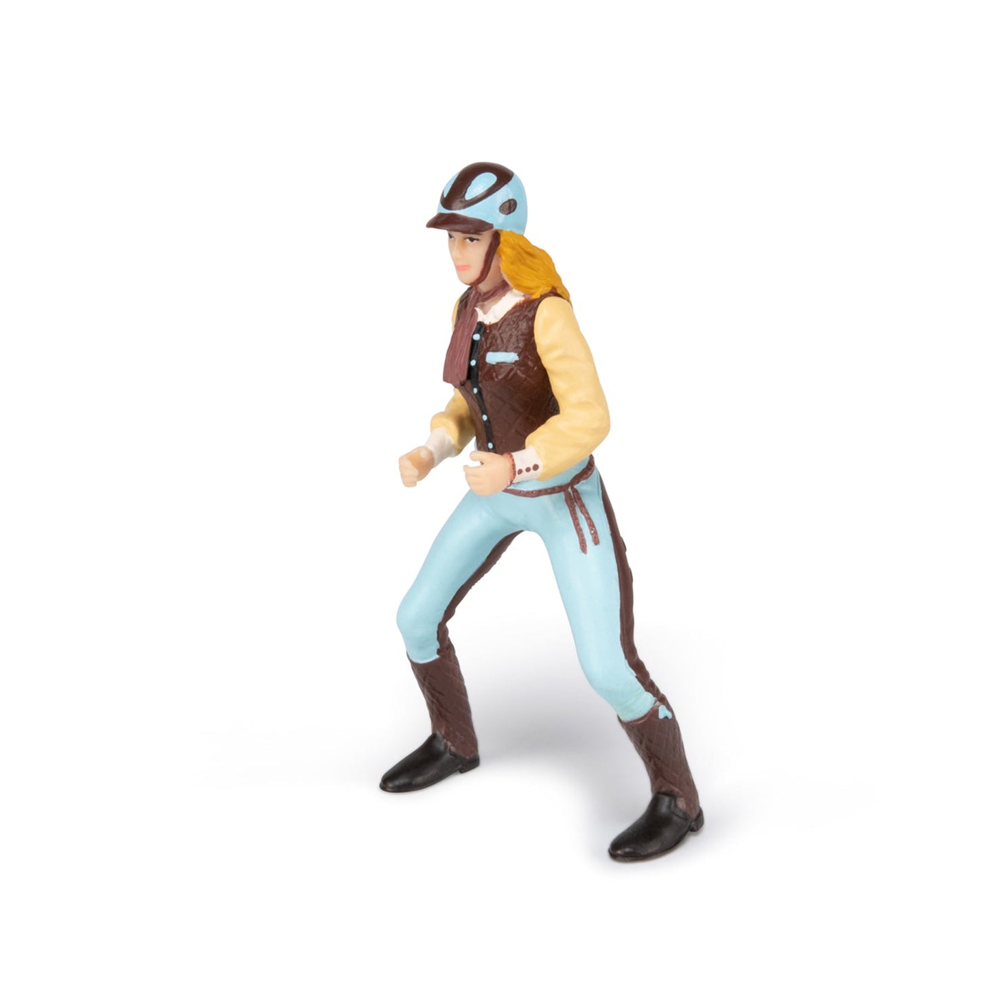 Blue fashion Rider figurine