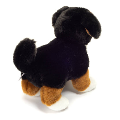 Standing Bernese Mountain Dog Puppy Plush Toy