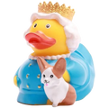 Queen Elizabeth Duck with Corgi