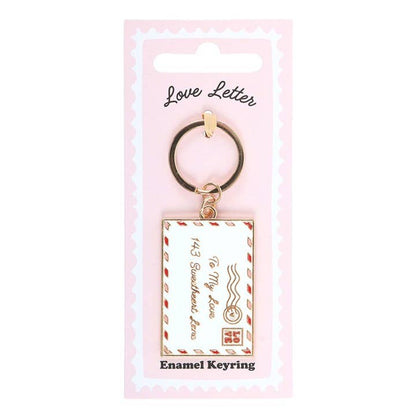 Valentine's Day Love Letter Keychain