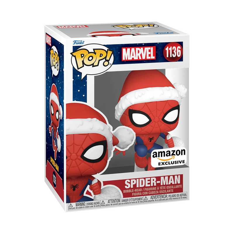 pop santa spider man 1136