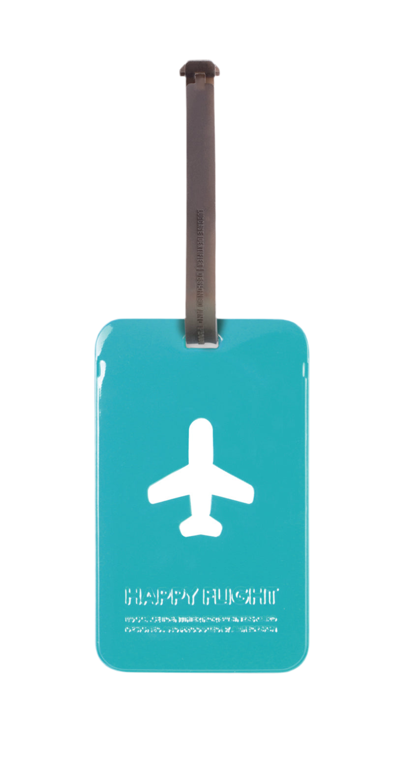 rechthoekig bagagelabel 