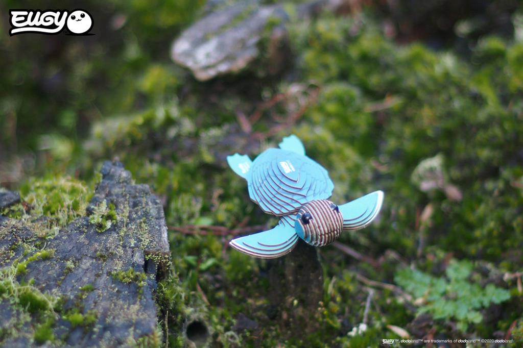 EUGY 3D - Tortue de mer