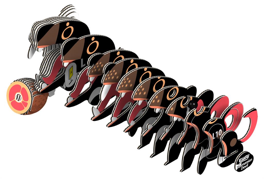 EUGY 3D - Diable Tasmanien