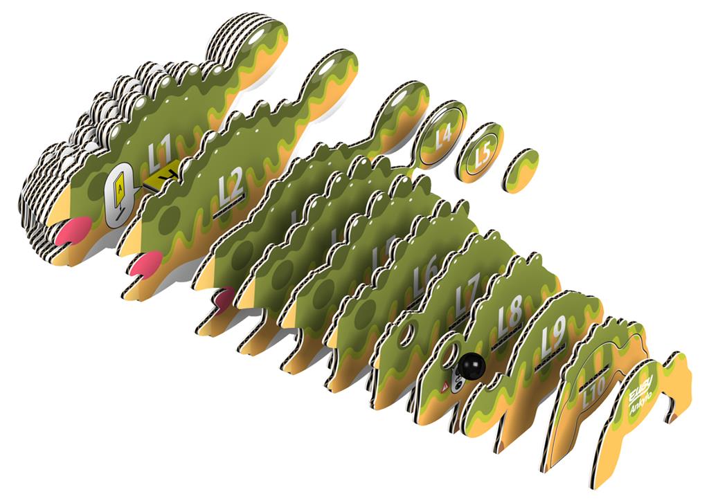 EUGY 3D - Ankylosaurus