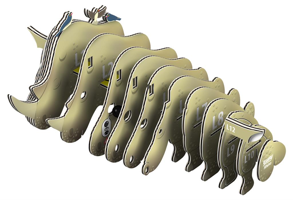 EUGY 3D - Rhinoceros