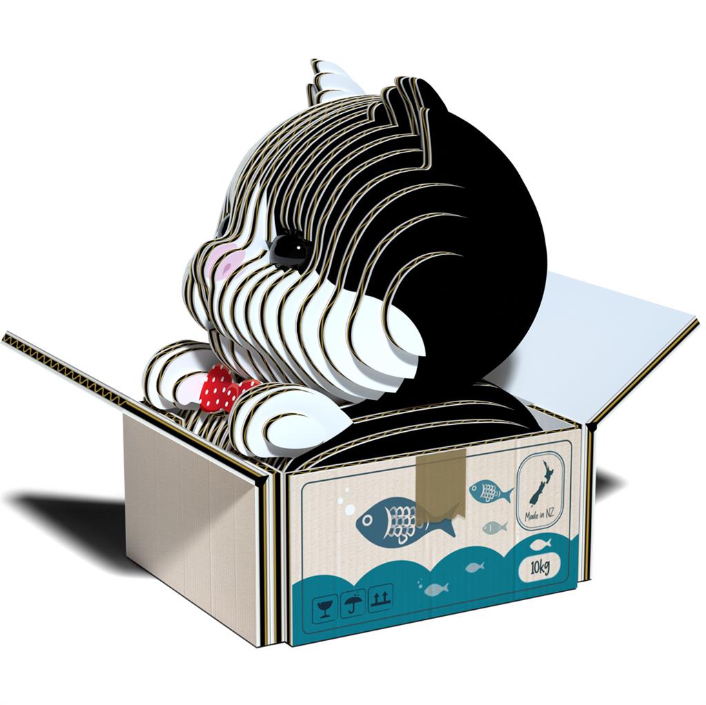 EUGY 3D - Cats - Tuxedo