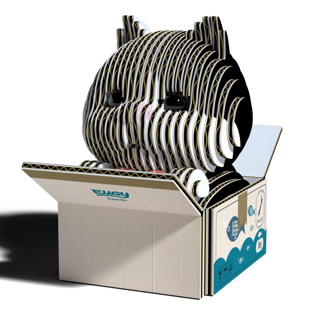 EUGY 3D - Cats - Tuxedo