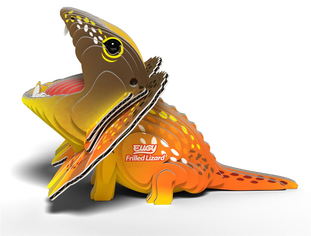 EUGY 3D - Lézard à collerette