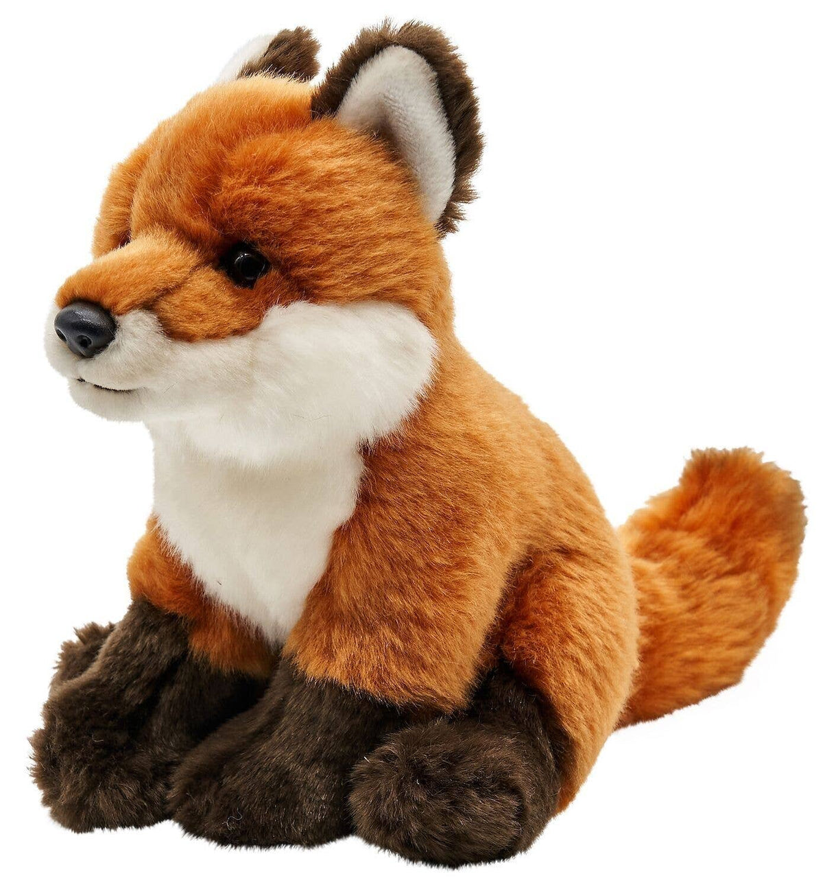 Sitting red fox plush