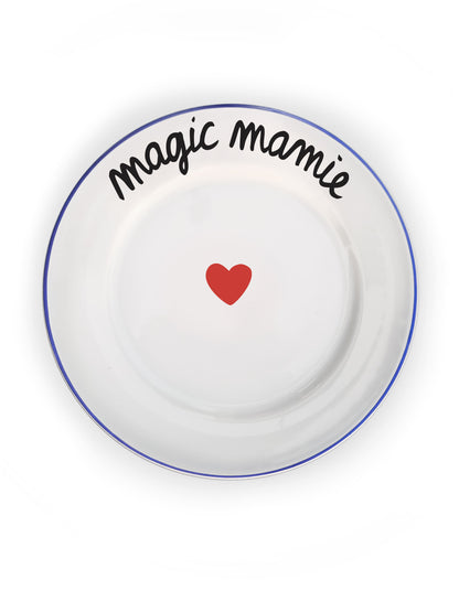Assiette La Famille S’éclate - Magic Mamie