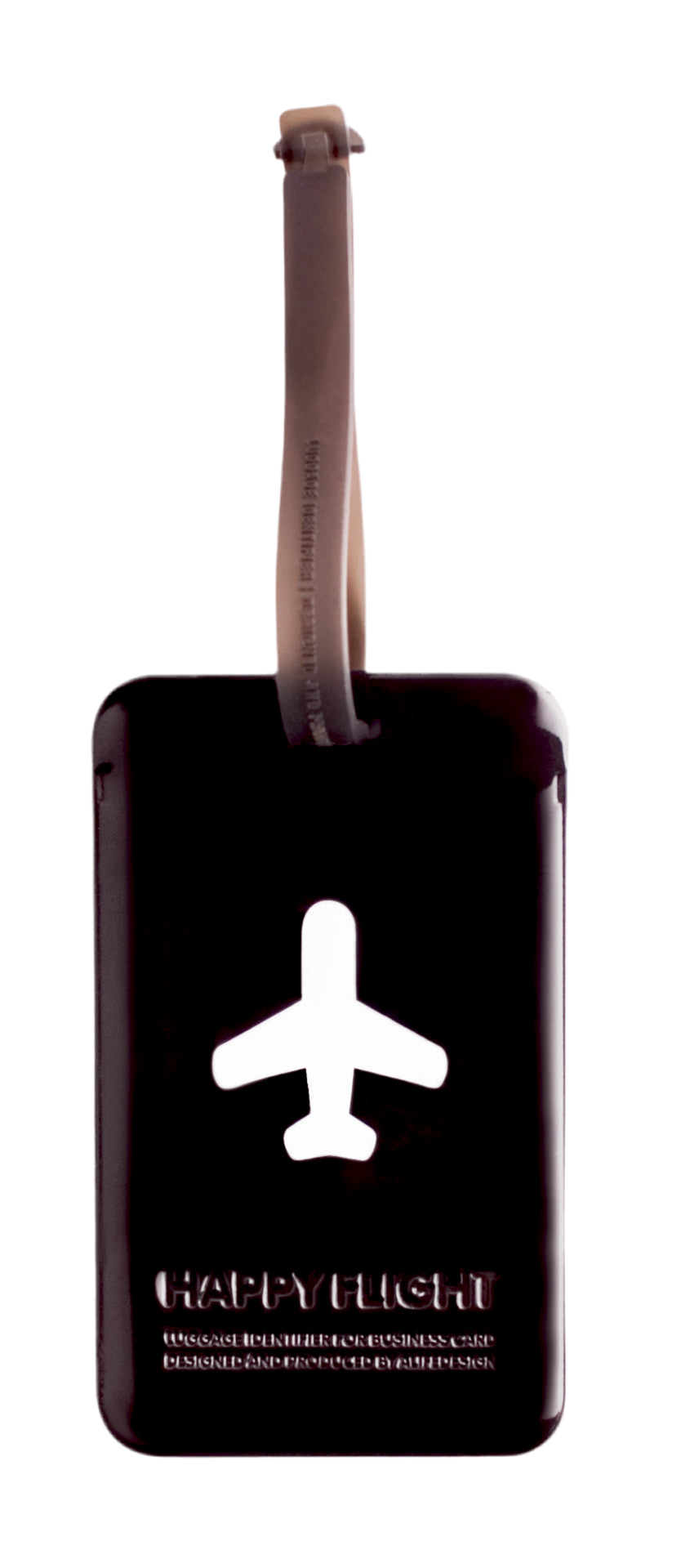 rechthoekig bagagelabel 